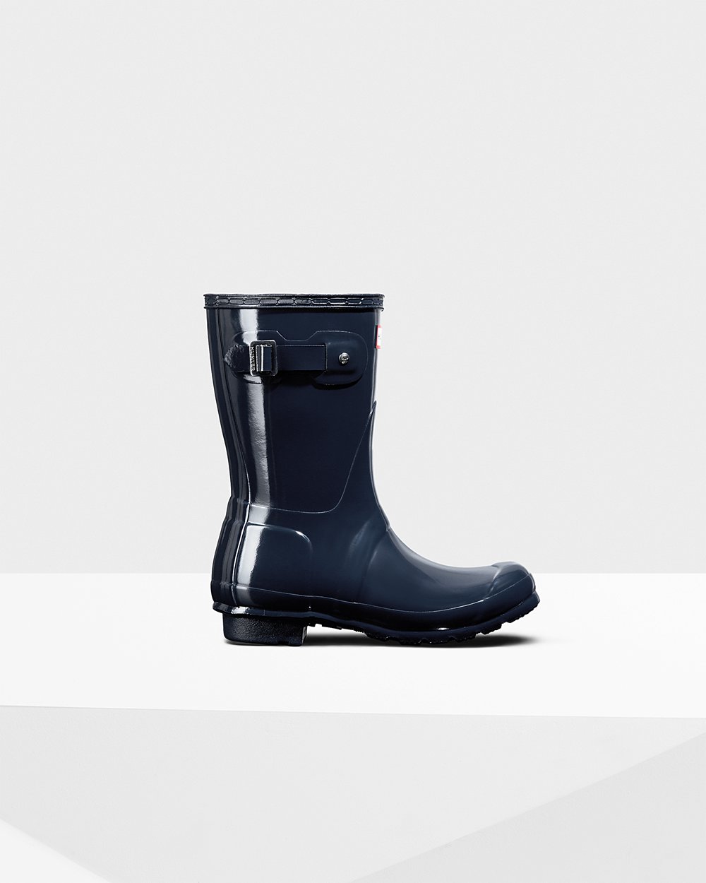 Botas De Cortas Original Gloss Hunter Mujer - Azul Marino - 076953ASK